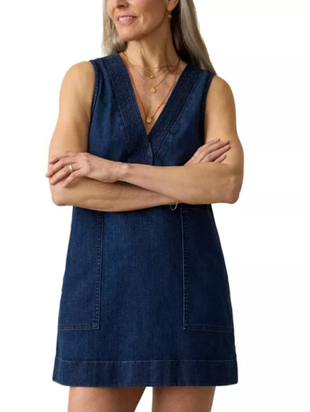 Faherty Azure Dress Small